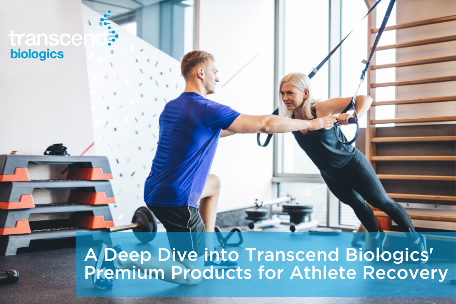 A Deep Dive into Transcend Biologics’ Premium Products for Athlete Recovery