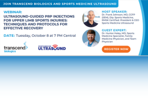 Webinar Ultrasound-Guided PRP Injections Upper Limb Protocols