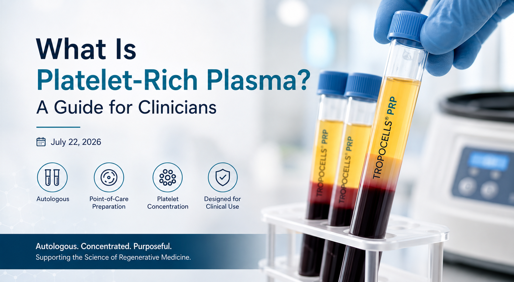 What is Platelet-Rich Plasma? A Guide for Clinicians