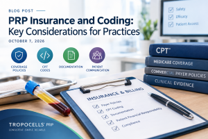 PRP Insurance and Coding: Key Considerations for Practices