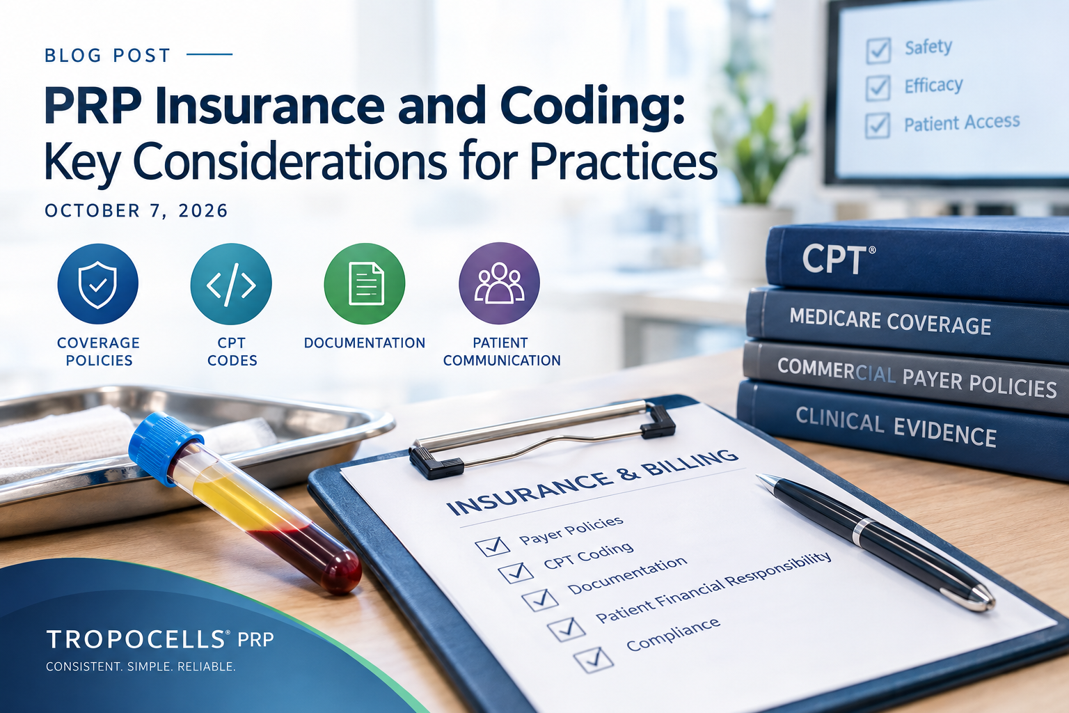 PRP Insurance and Coding: Key Considerations for Practices